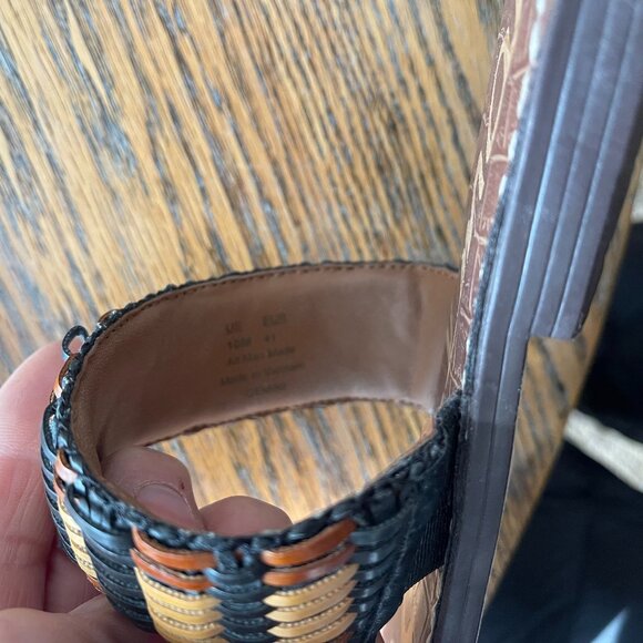 SAM EDELMAN Gemini woven strap sandal/nice condition/10M - Picture 8 of 8